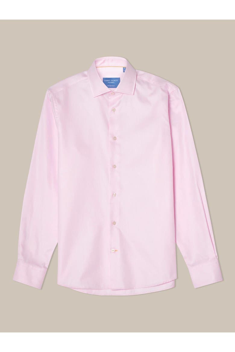 Reynolds Double Twill Contemporary Fit Shirt, Alternate, color, Pink