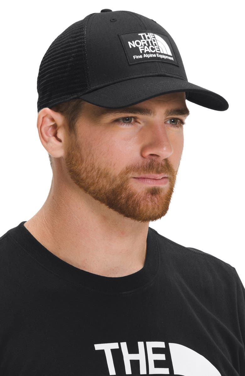 The North Face Mudder Trucker Recycled Hat, Alternate, color, Tnf Black