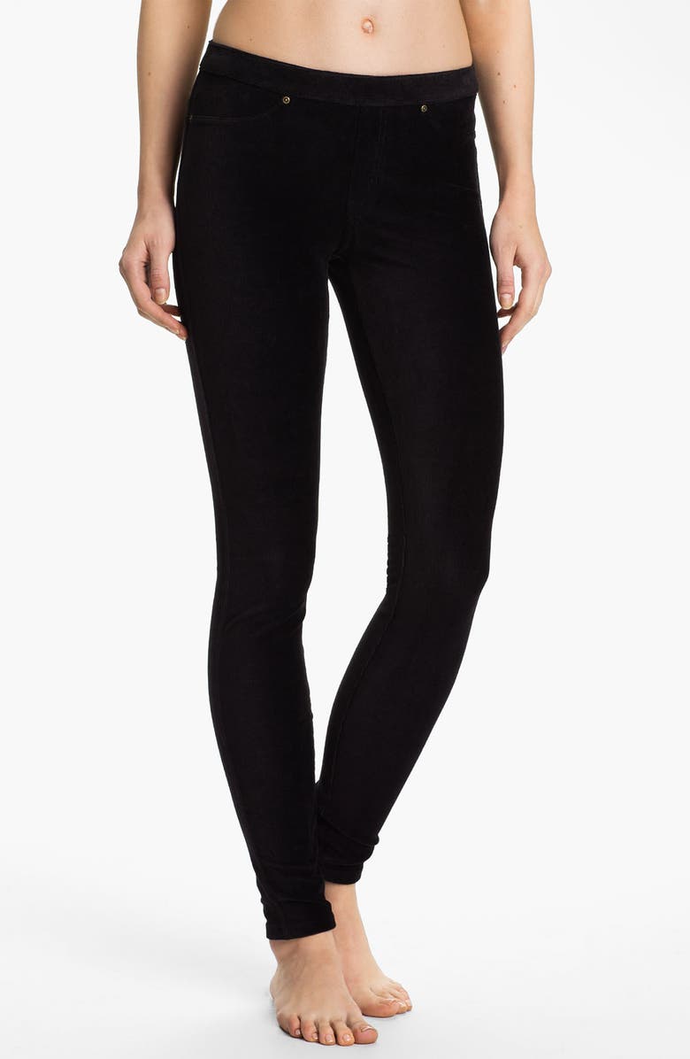 Hue Corduroy Leggings, Main, color, 