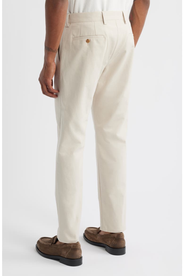 Slim Fit Stretch Cotton Chinos, Alternate, color, BEIGE BIRCH
