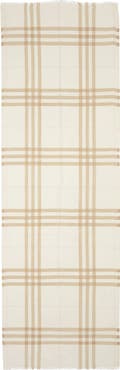 Burberry Check Wool & Silk Scarf