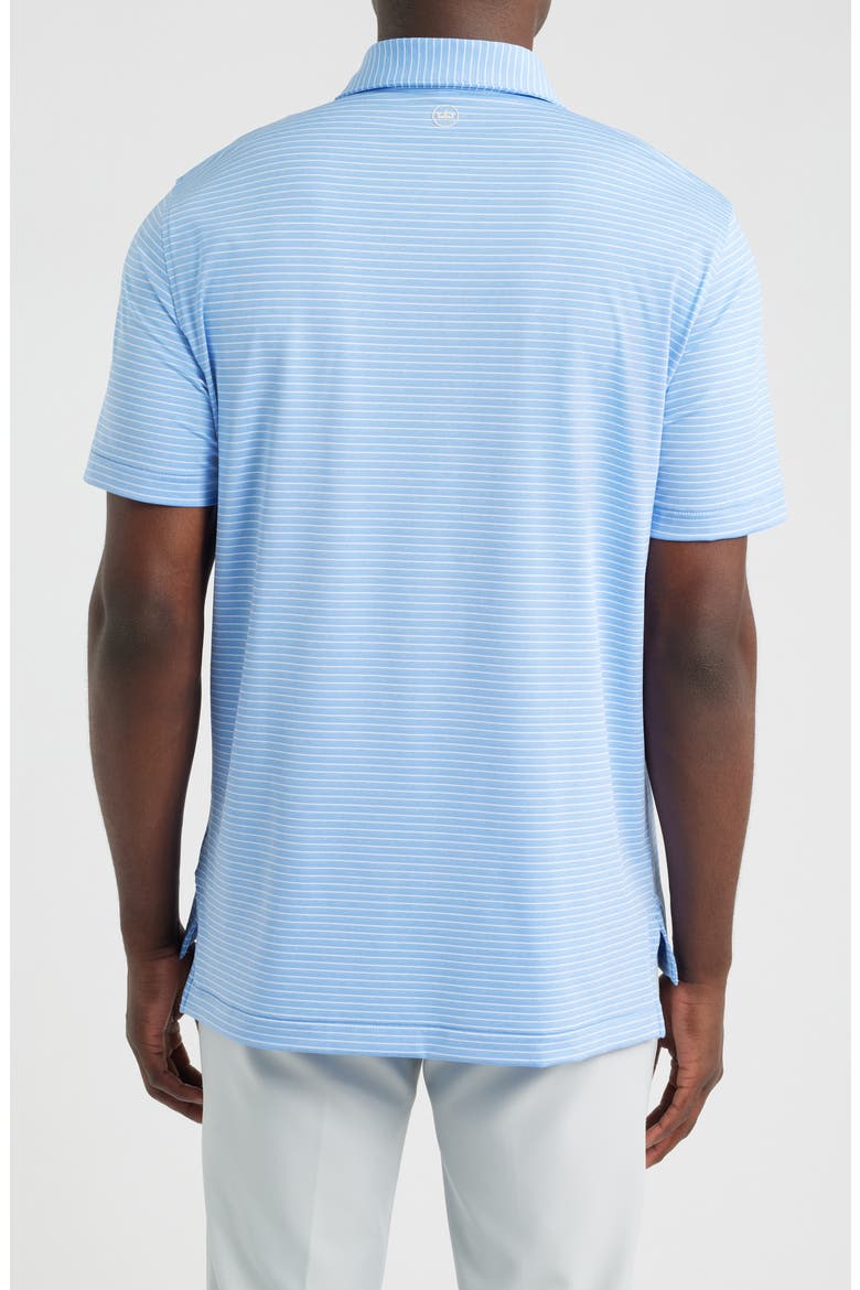 Merion Stripe Summer Comfort Perfomance Jersey Polo, Alternate, color, ESTATE BLUE