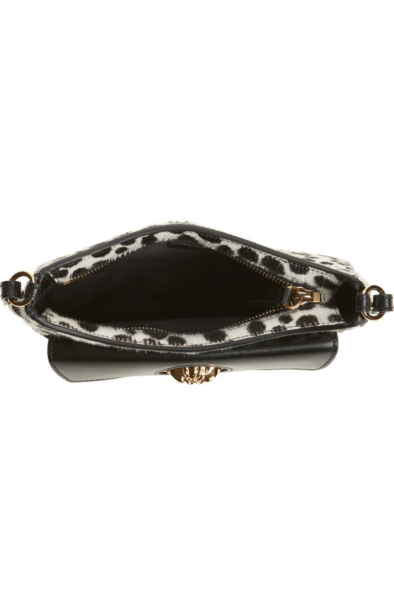 Versace Mini Medusa Genuine Calf Hair Shoulder Bag, Alternate, color,