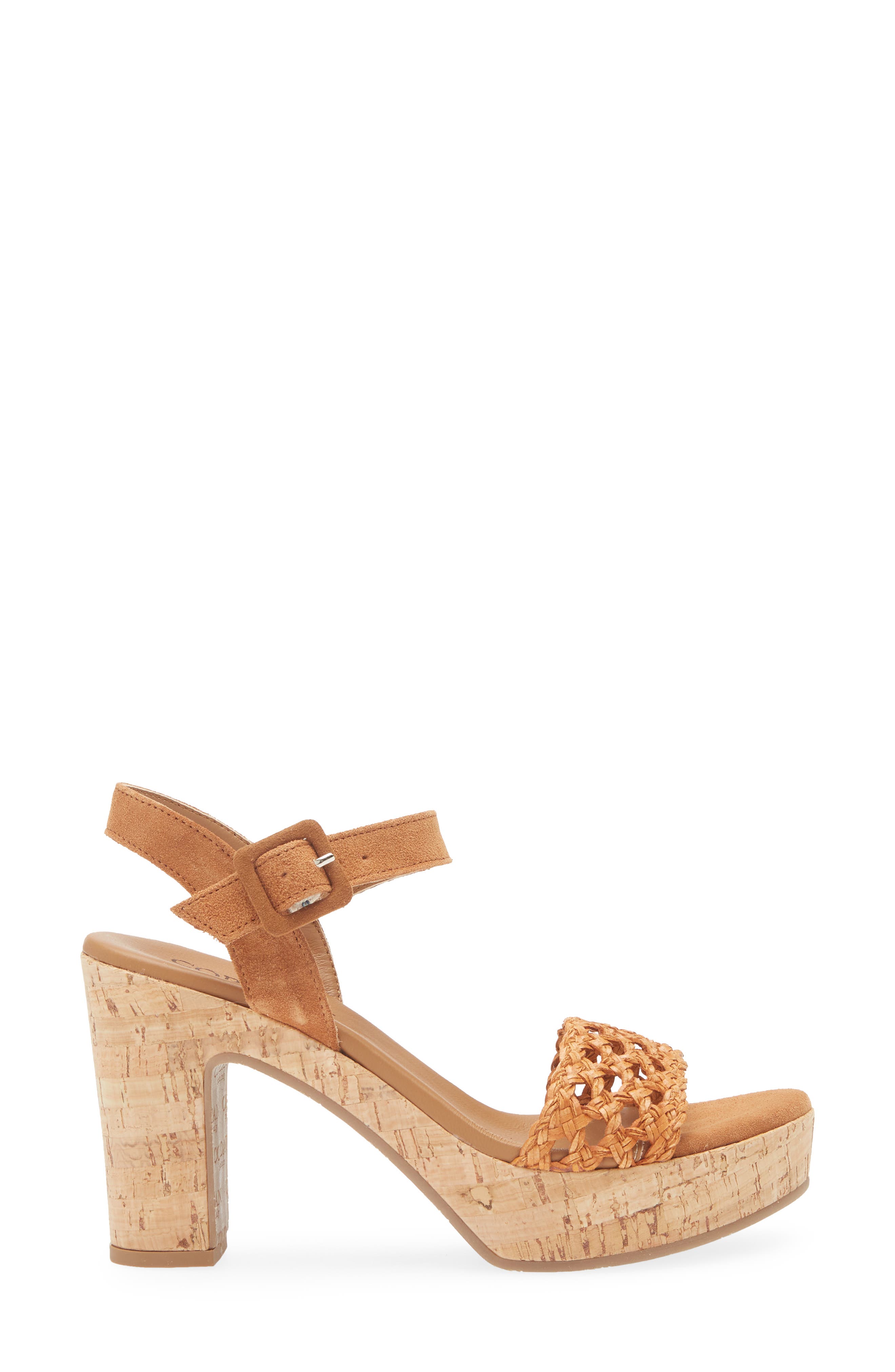 Cordani Tracy Ankle Strap Platform Sandal, Alternate, color, Brasile Cuoio