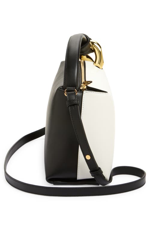 Jw Anderson The Chain Shoulder Bag In Off White/black 022