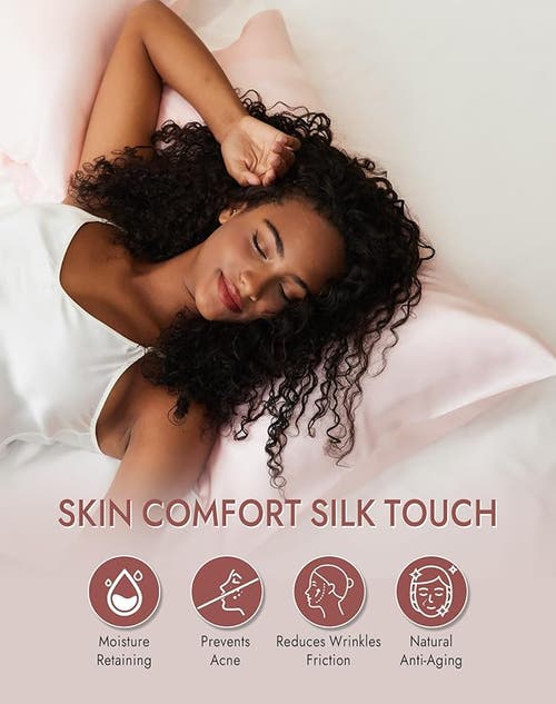 Silksilky 22momme 100% Mulberry Silk Envelope Pillowcase In Pink