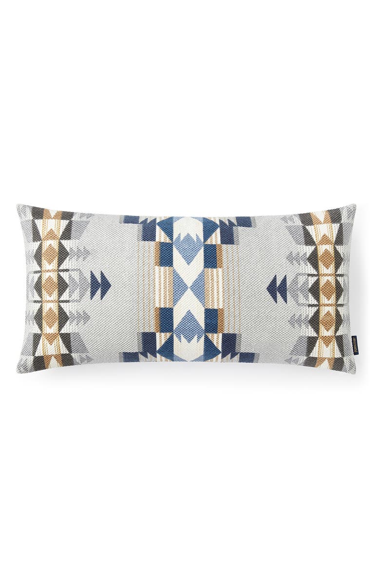 Pendleton Desert Dawn Hug Accent Pillow, Main, color, Gray