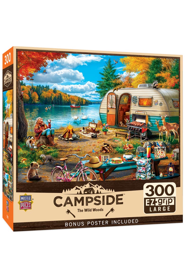 The Wild Woods 300 Piece Jigsaw Puzzle, Main, color, Multicolor