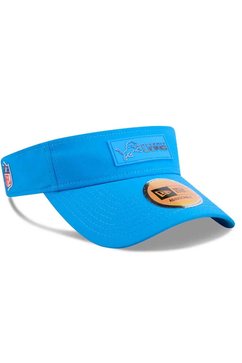 Men's New Era Blue Detroit Lions 2025 Sideline  Visor, Alternate, color, Blue