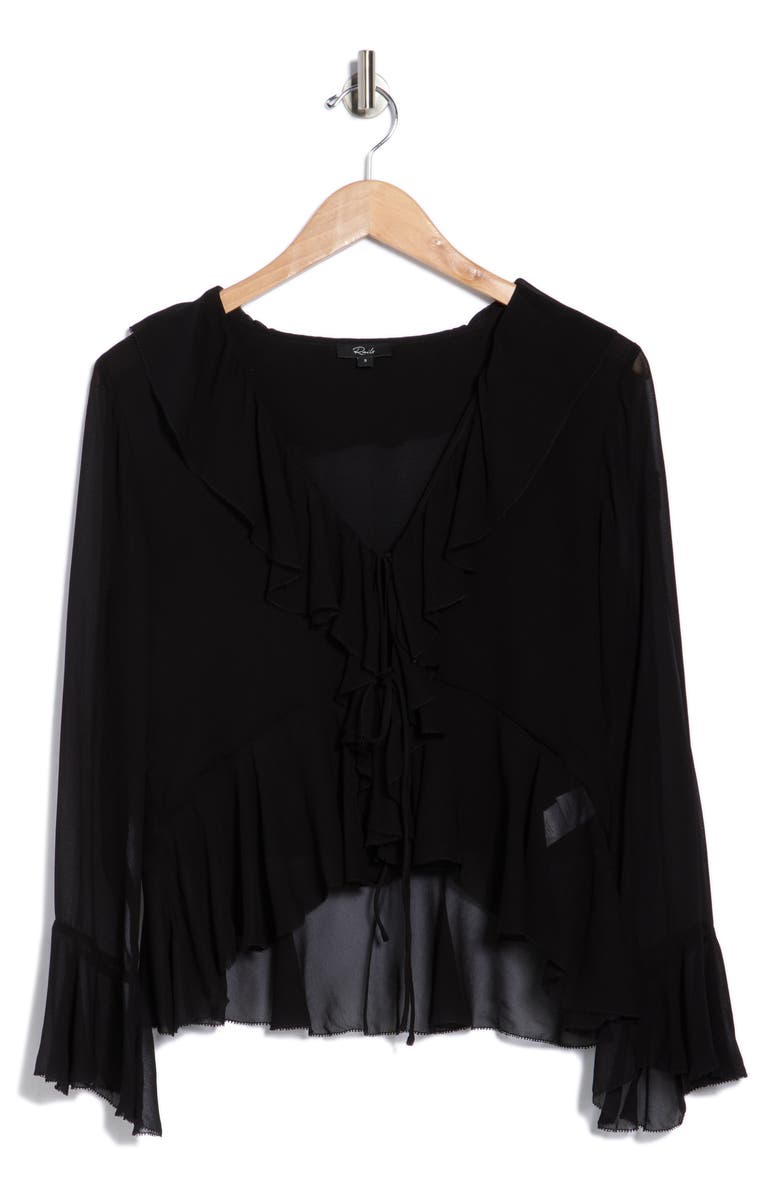 Rails Nicoletta Woven Top, Alternate, color, Black