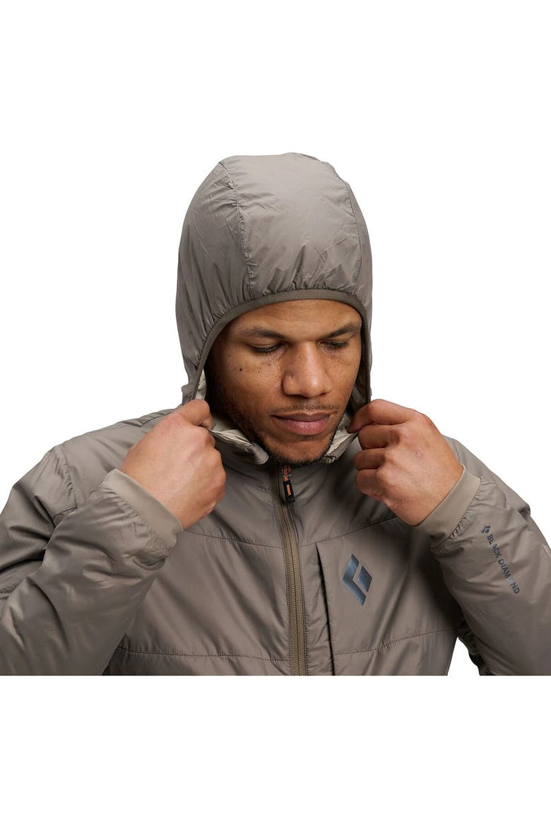 Solution Hooded Jacket - Men's, Alternate, color, Walnut