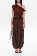 Bimba y Lola Embroidered harem trousers