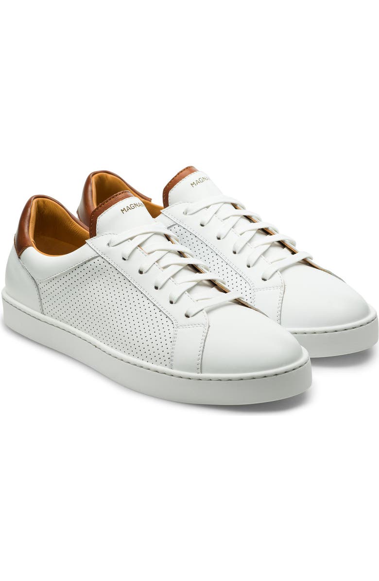 Magnanni Costa Perforated Sneaker, Main, color,