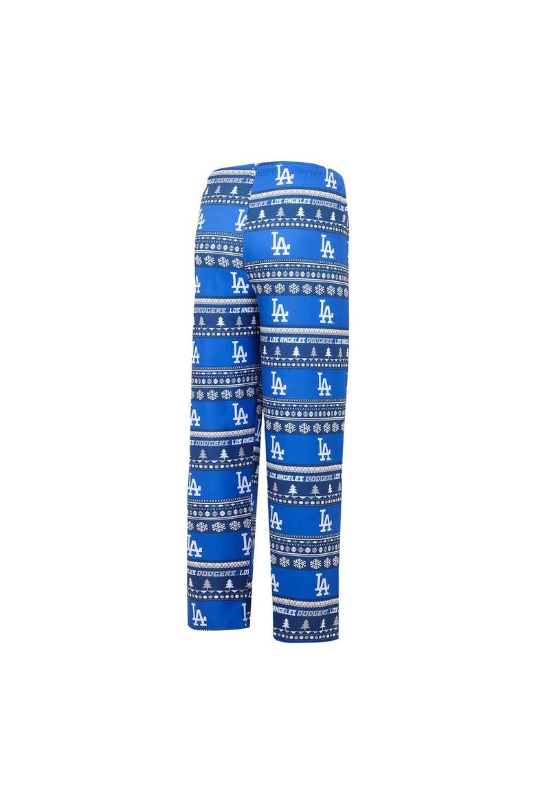 Men's Concepts Sport Royal Los Angeles Dodgers Knit Ugly Sweater Long Sleeve Top & Pants Set, Alternate, color, Royal