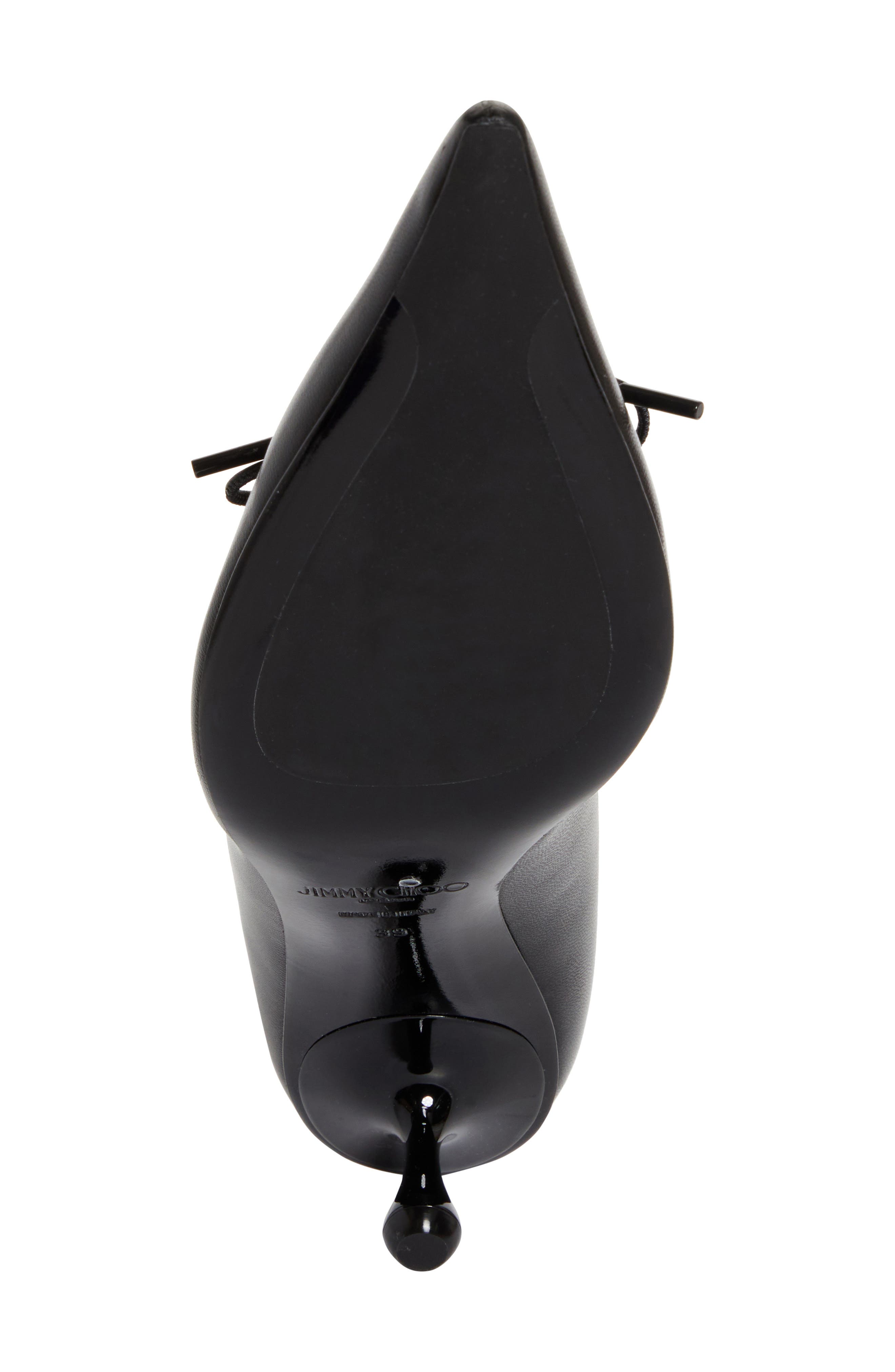 Jimmy Choo Scarlett Pointed Toe Pump, Alternate, color, Black