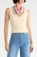 Melrose and Market Floral Twill Bandana