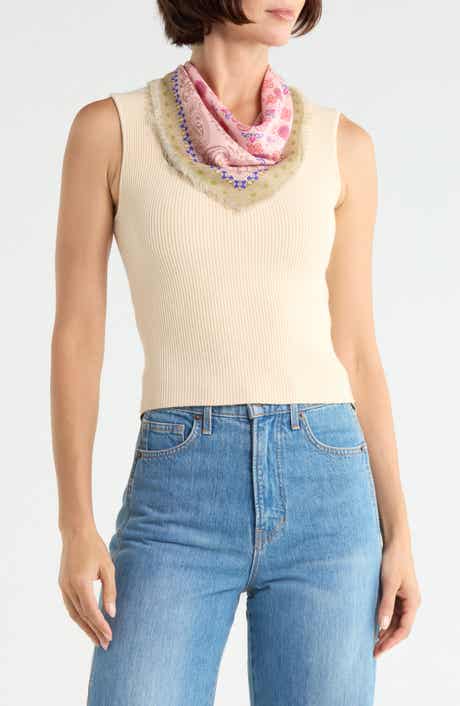 Floral Twill Bandana