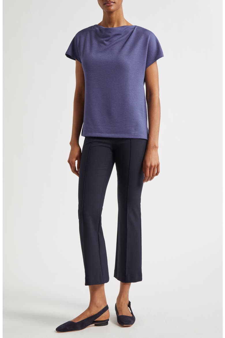 Niki Mid Rise Crop Flare Pants, Alternate, color, 403CBL-COASTAL BLUE