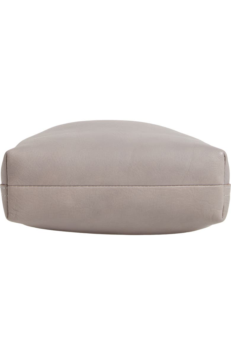 Madewell The Mini Pocket Transport Leather Drawstring Tote, Alternate, color,