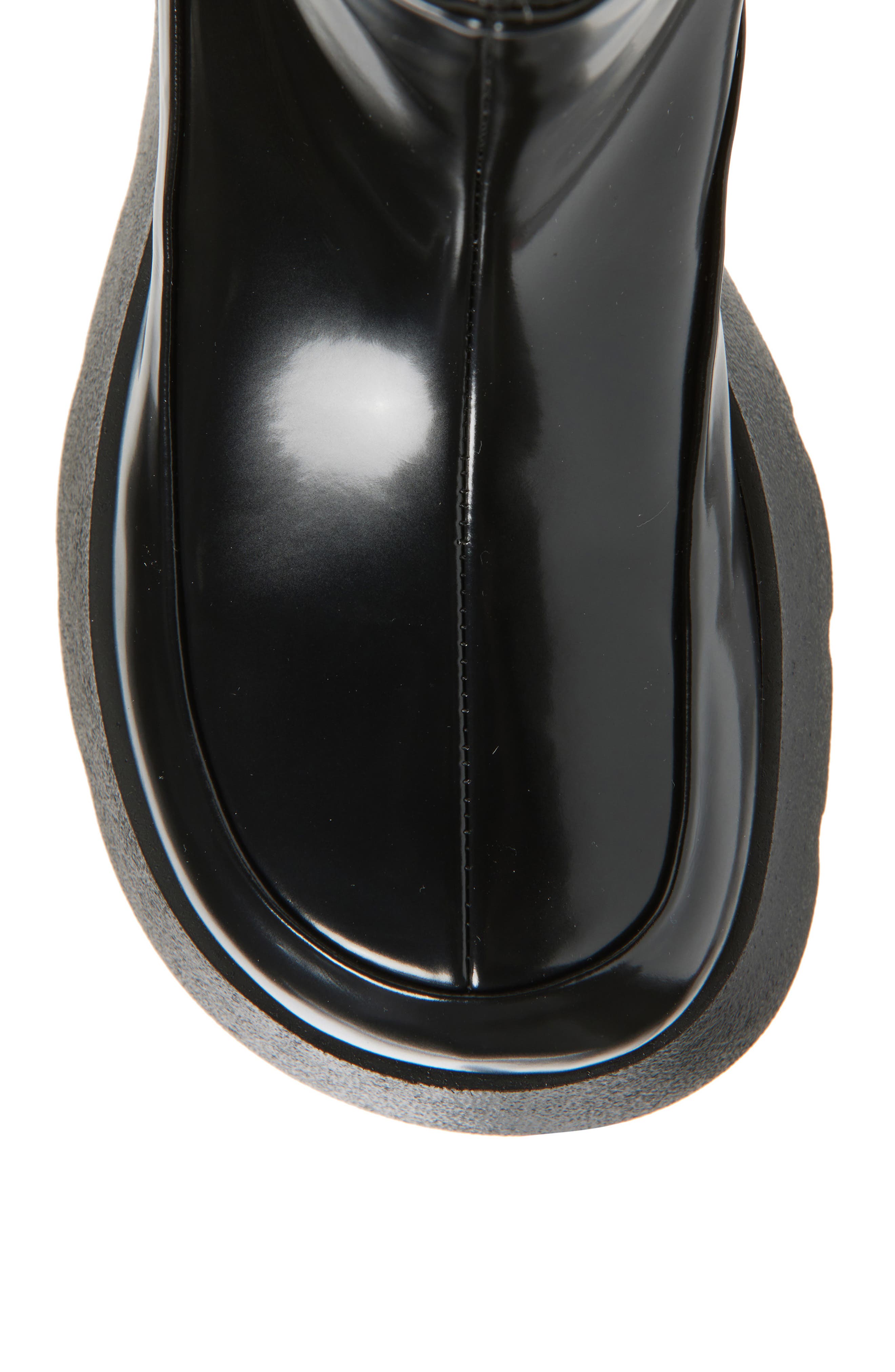 Ganni Kat Platform Bootie, Alternate, color, Black