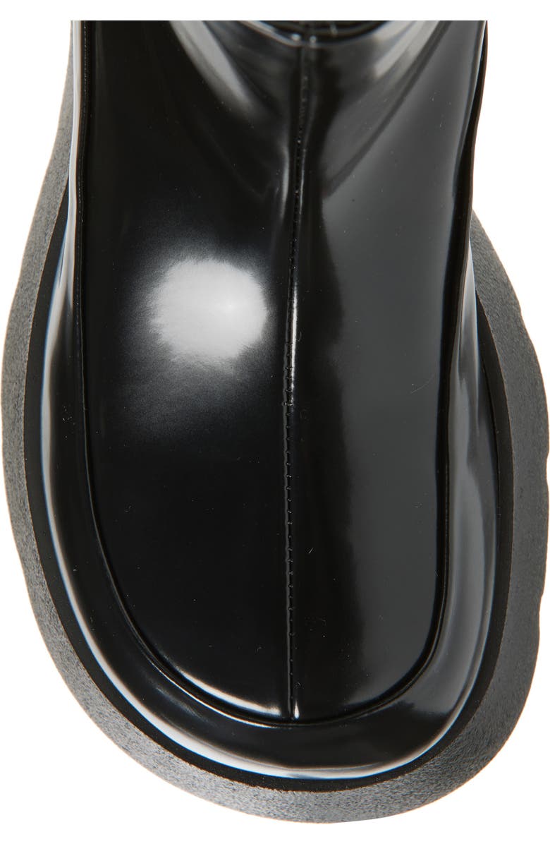 Ganni Kat Platform Bootie, Alternate, color, Black