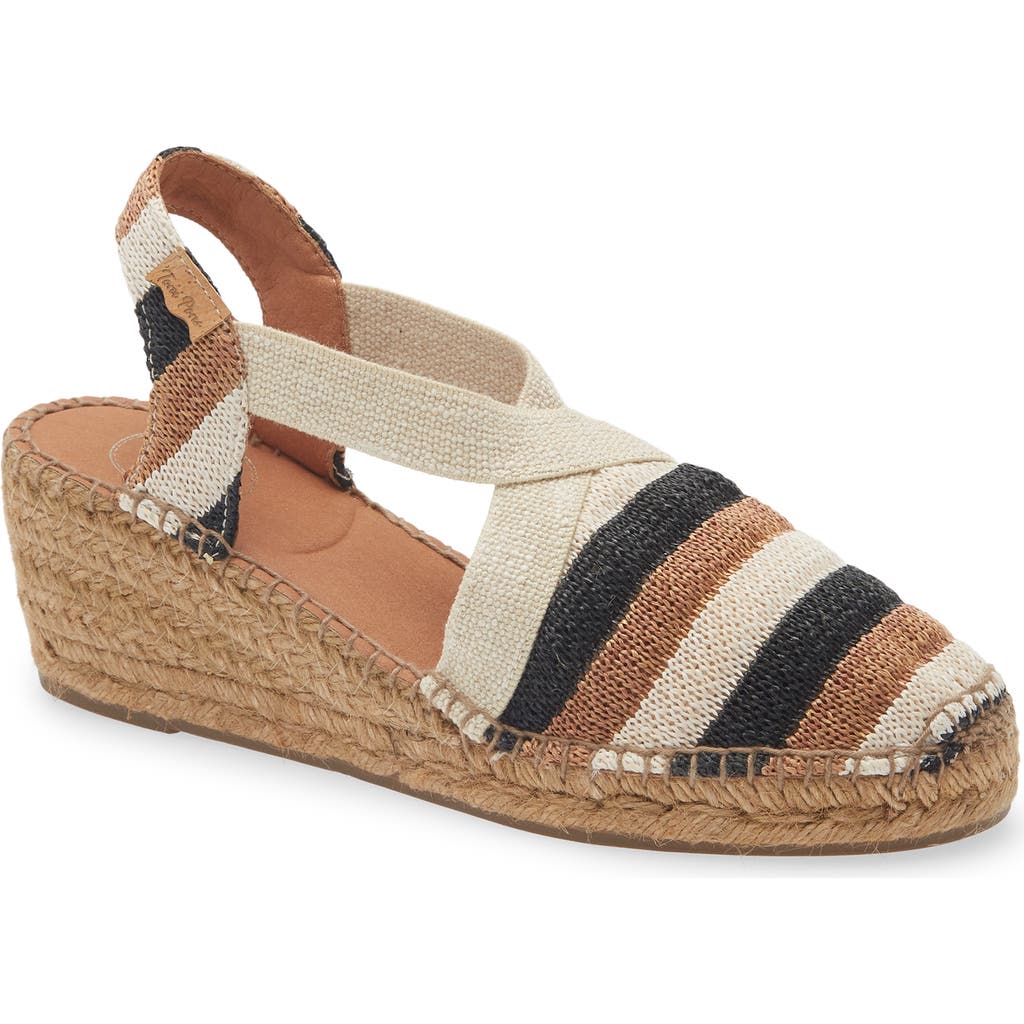 Toni Pons Terra Wedge Espadrille In Multi