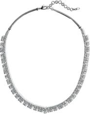 Nadri Twinnie Cubic Zirconia Collar Necklace