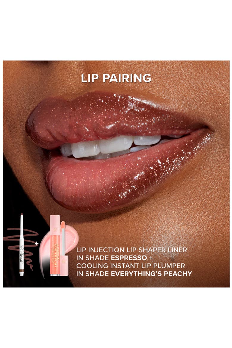 Lip Injection Lip Gloss, Alternate, color, EVERYTHINGS PEACHY