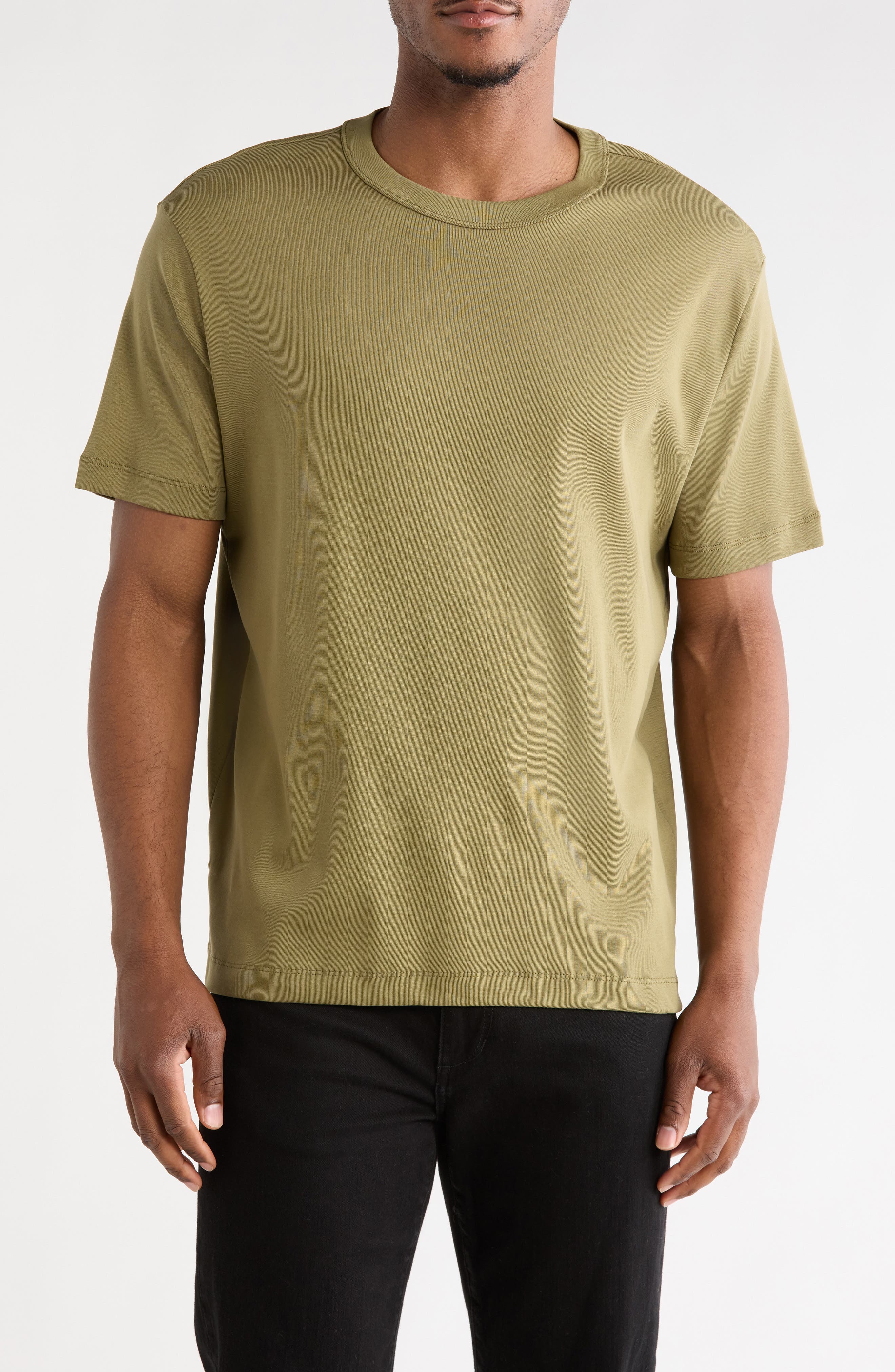 DENIM AND FLOWER Mercerized Cotton T-Shirt