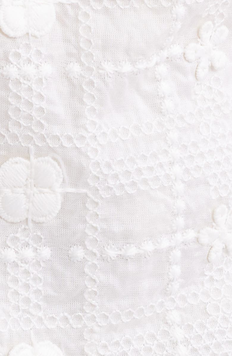 NN07 Ben 5026 Textured Short Sleeve Button-Up Shirt, Alternate, color, Ivory