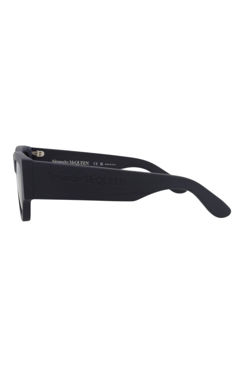 55mm Square Sunglasses, Alternate, color, BLUE BLUE GREEN
