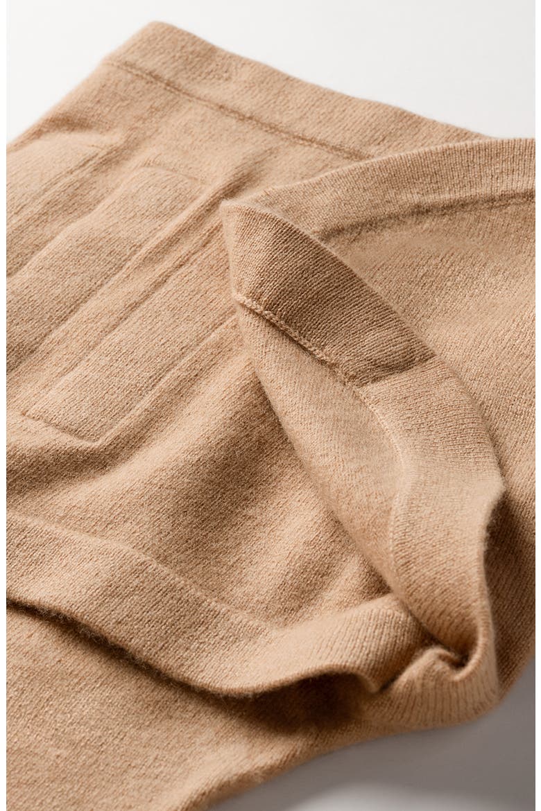 Cashmere Swaddle, Alternate, color, TAN