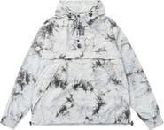 AlphaStyle Owais Tie Dye Hooded Anorak Jacket