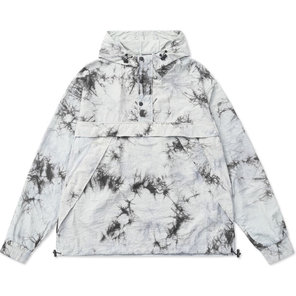Alphastyle Owais Tie Dye Hooded Anorak Jacket