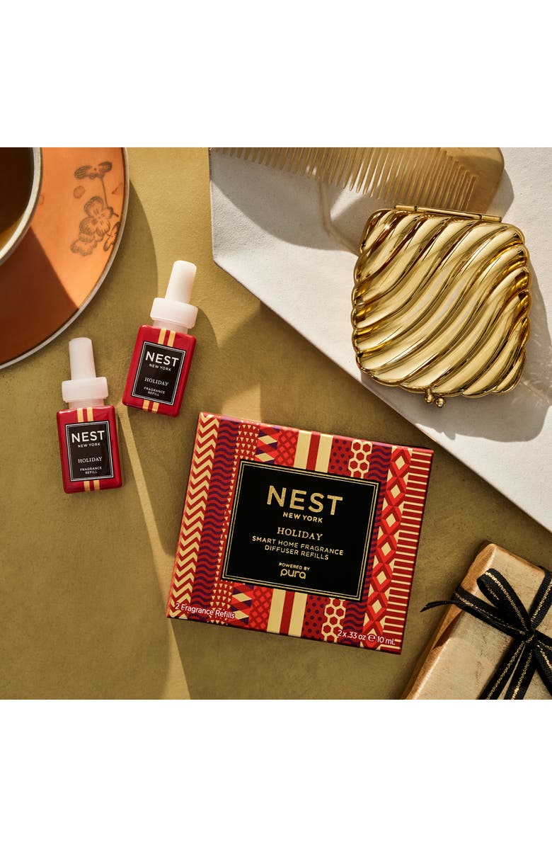NEST New York Pura Smart Home Holiday Fragrance Diffuser Refill Duo, Alternate, color,
