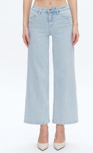 Bayeas Lisa Ankle Wide Leg Jeans