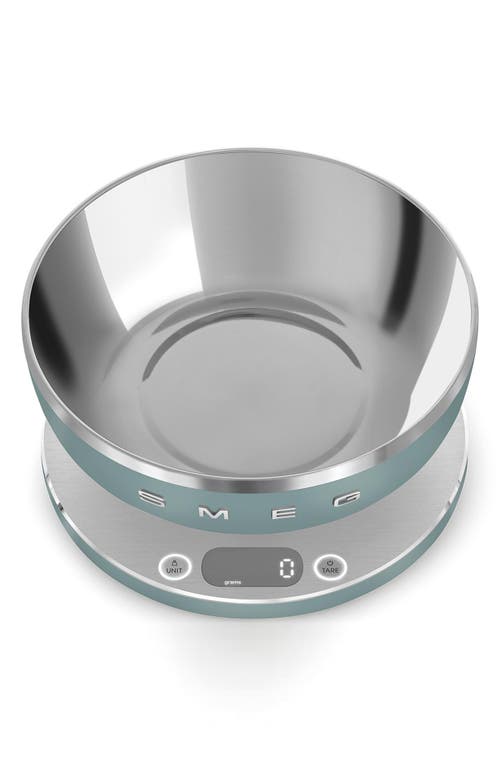 Smeg Contemporary Digital Kitchen Scale In Matte Jade