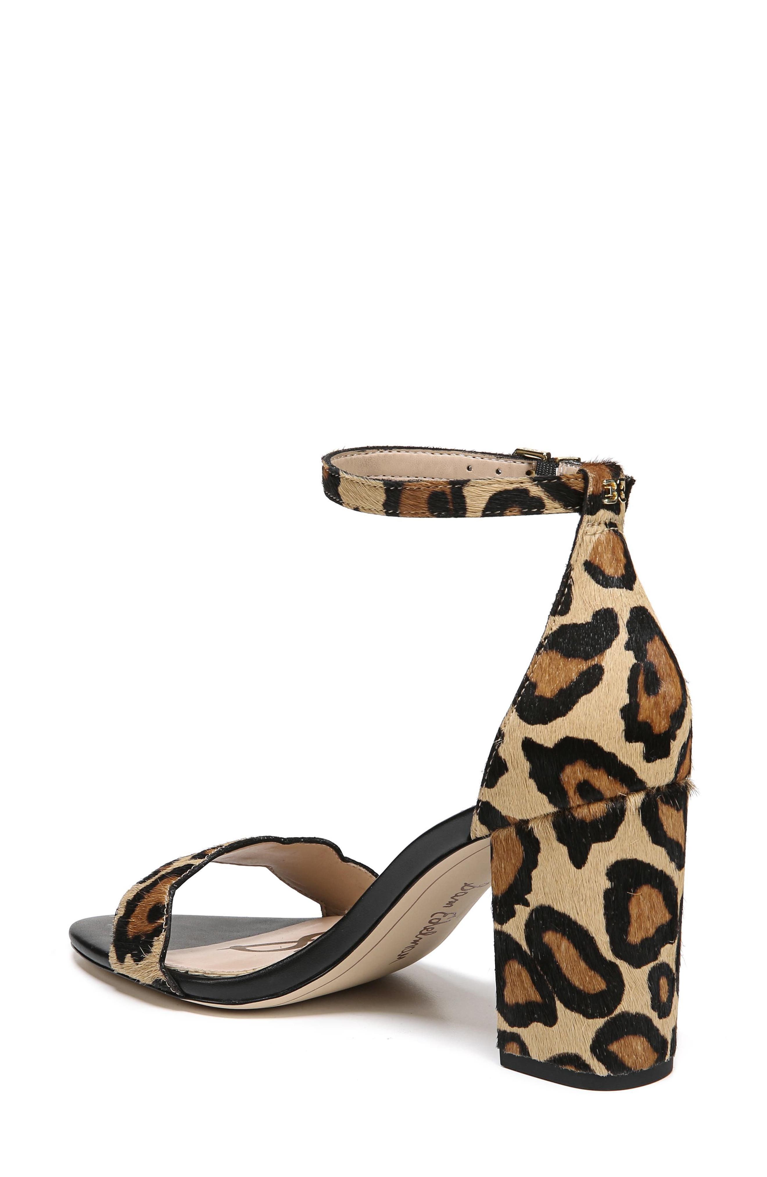 Odila Sandal, Alternate, color, NEW NUDE LEOPARD CALF HAIR