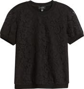 Tahari ASL Lace Front Sweater
