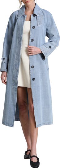 AVEC LES FILLES Trench Coat Size on sale Small