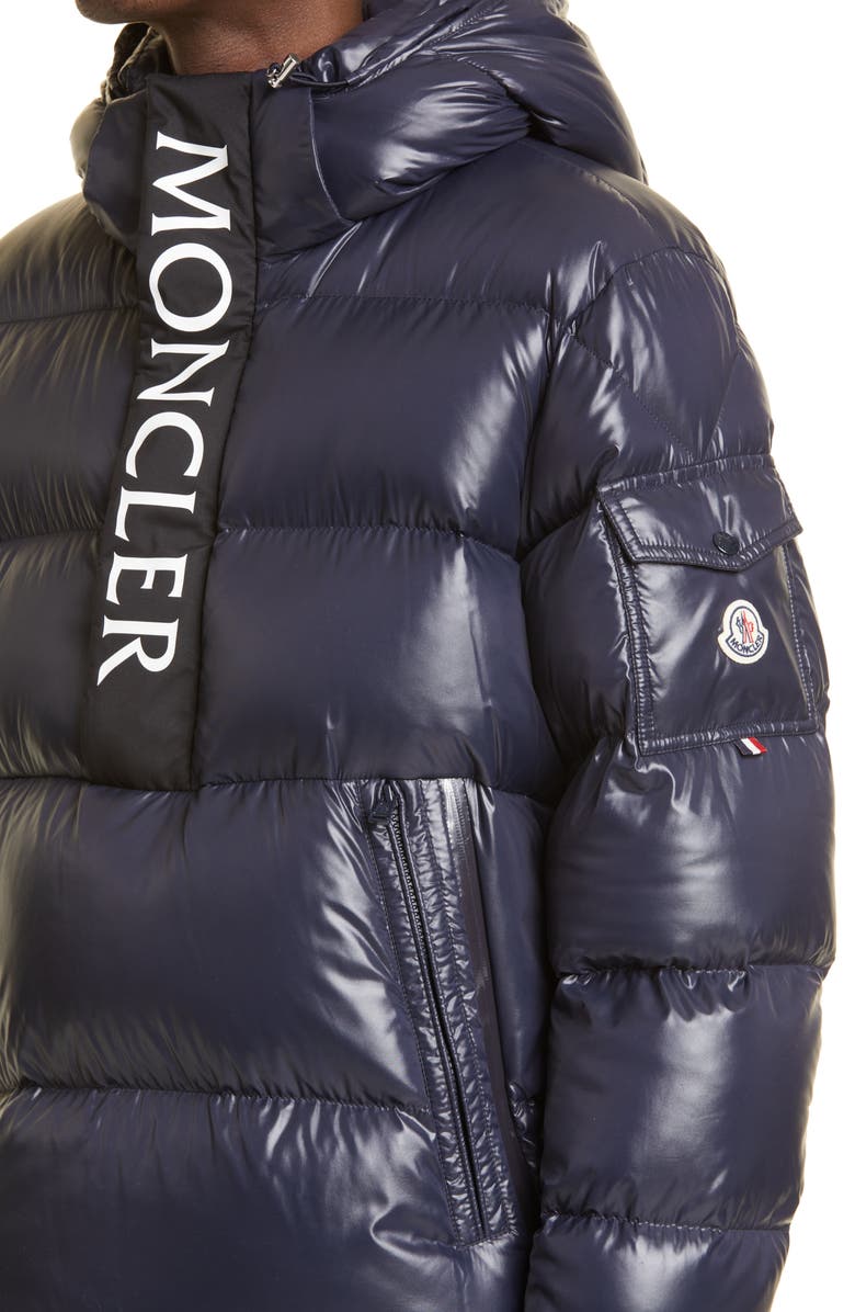 Moncler Maury Water Resistant Down Pullover Jacket, Alternate, color, 