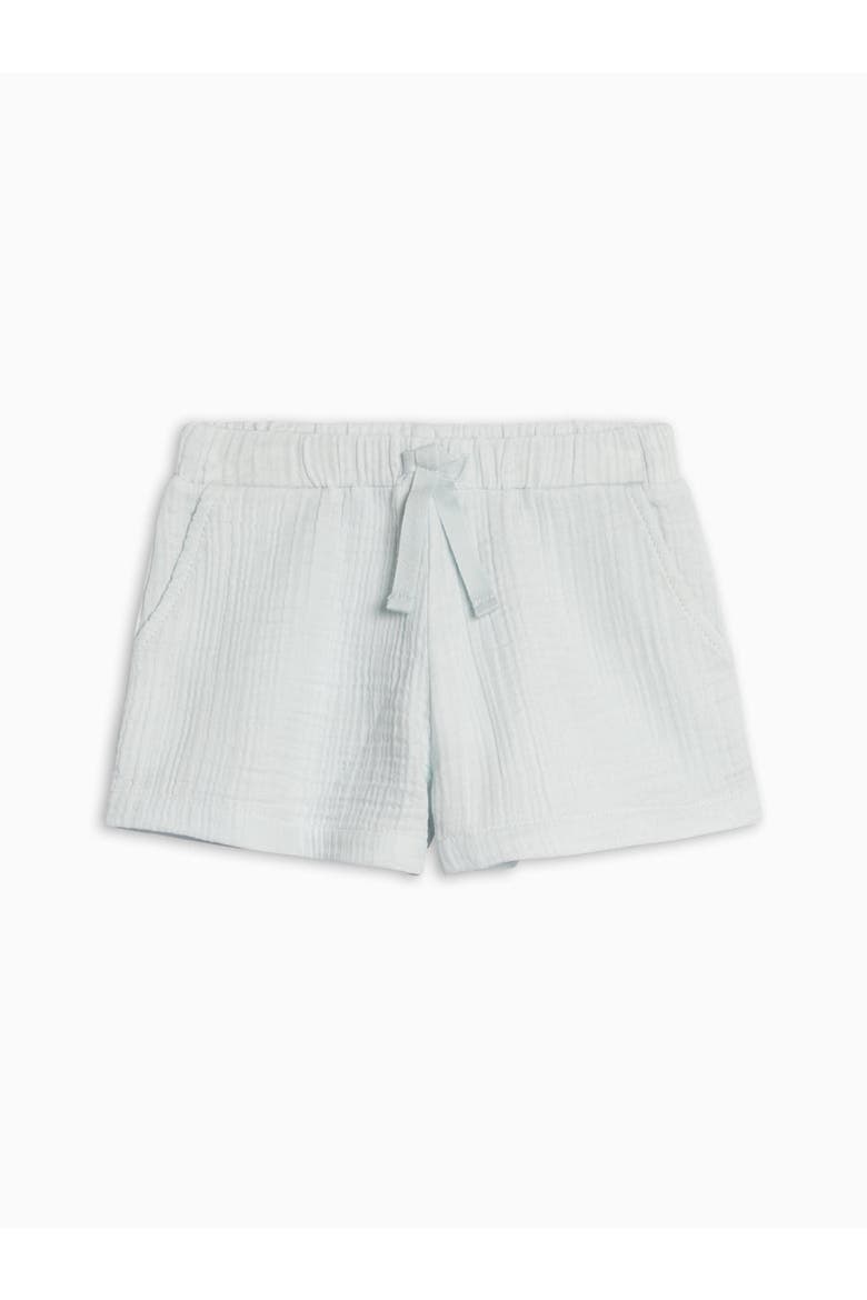 Organic Alden Muslin Shorts, Main, color, Powder