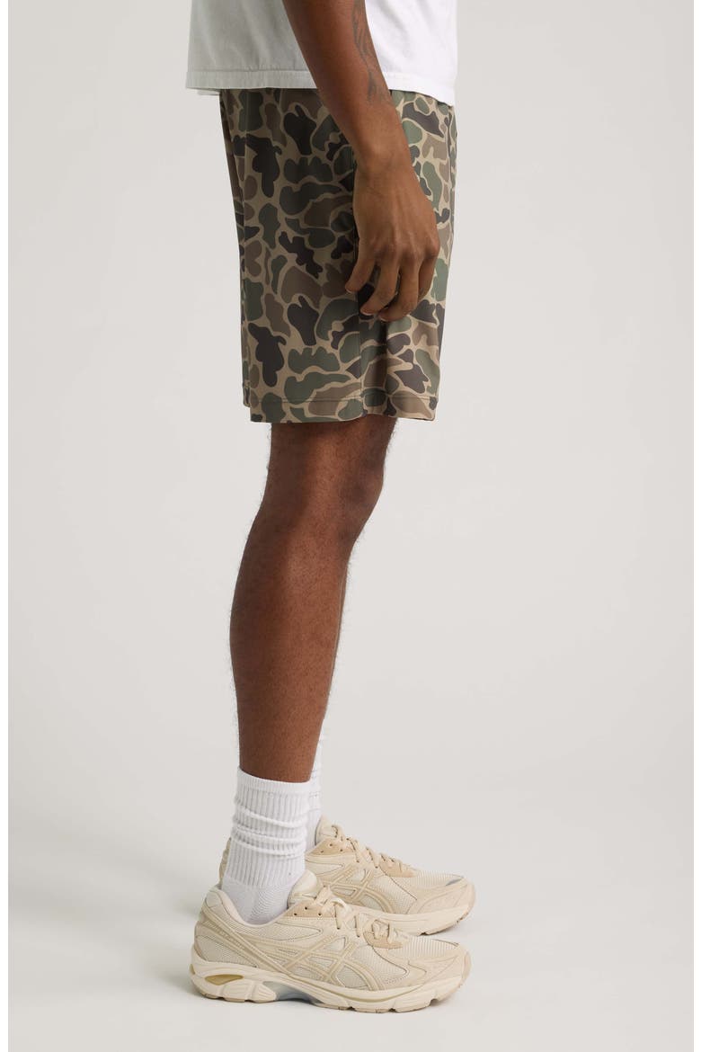 Ultra Nylon Shorts, Alternate, color, WOODLAND CAMO