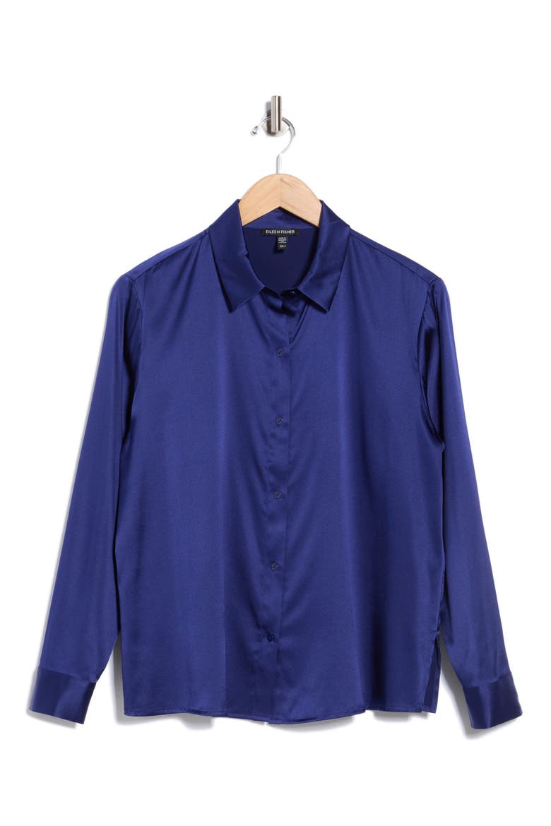 Classic Fit Button-Up Shirt, Alternate, color, INFINITY