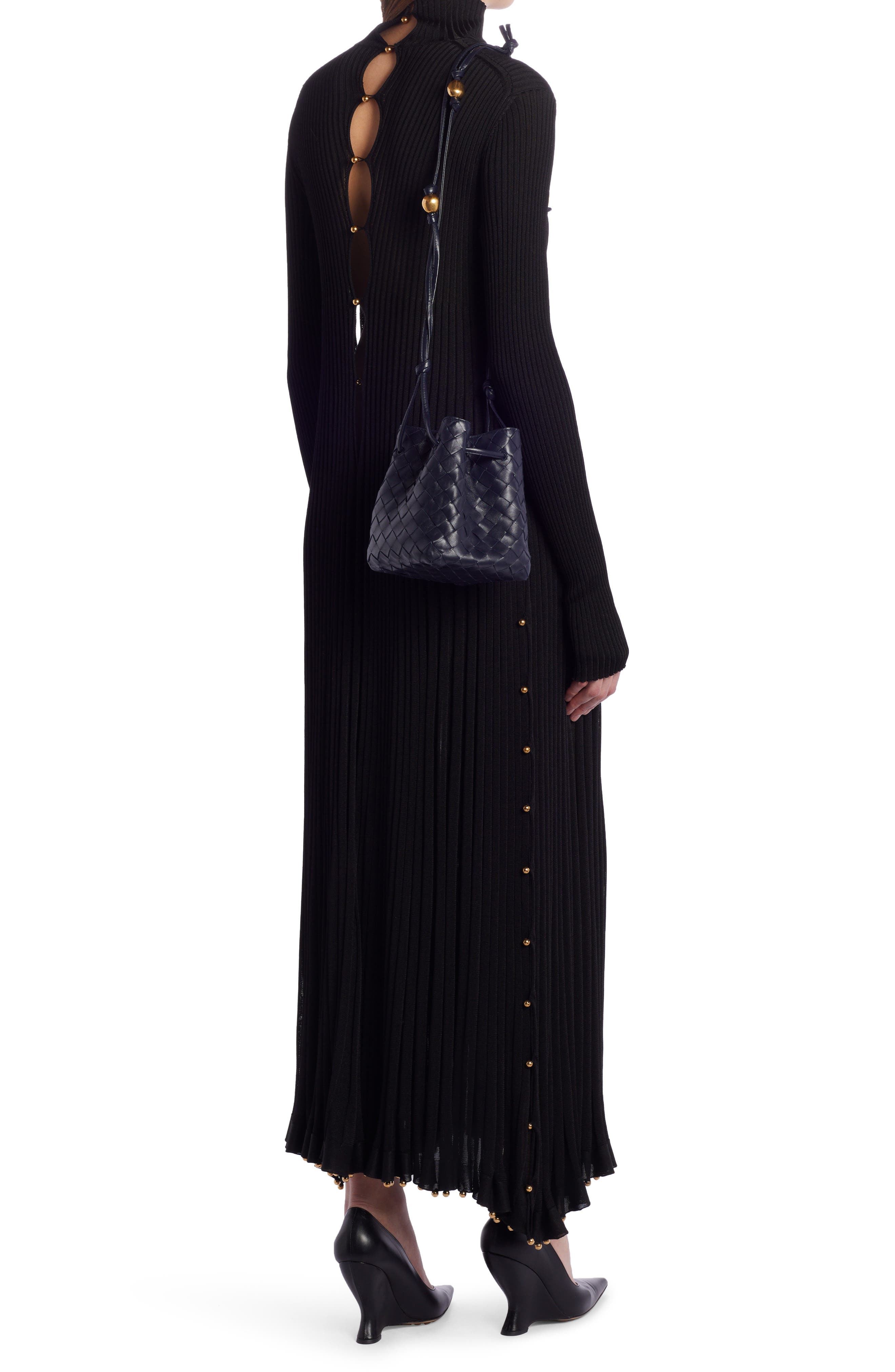 Bottega Veneta Intrecciato Leather Bucket Bag, Alternate, color, 