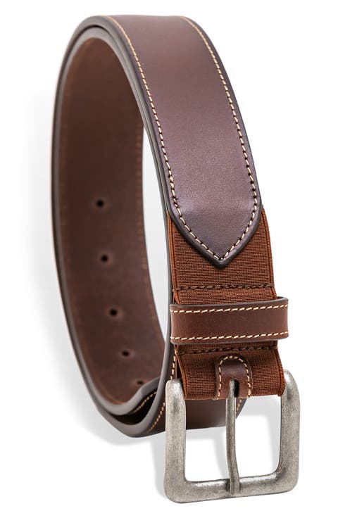 Stretch Leather Belt