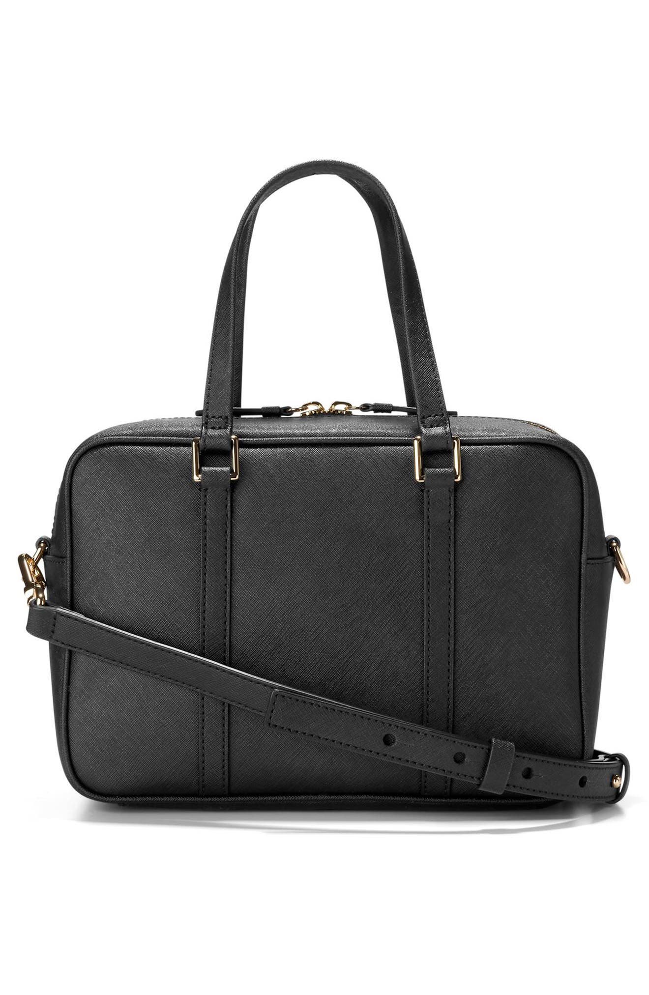 Cole Haan Go Anywhere Leather Satchel, Alternate, color, 