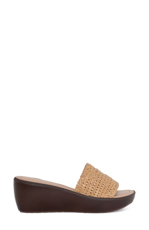 DONALD PLINER DONALD PLINER BASKETWEAVE WEDGE SANDAL 