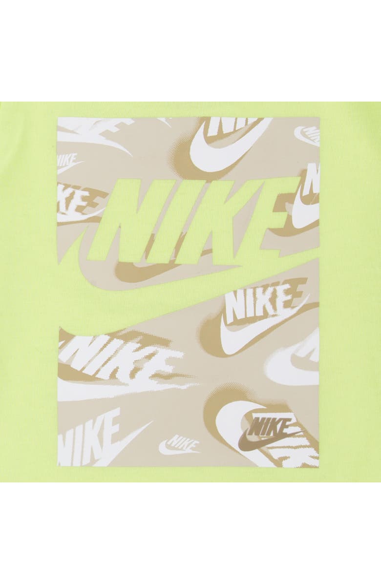 Nike Sportswear Dri-FIT T-Shirt & Mesh Shorts Set, Alternate, color, Light Orewood Brown