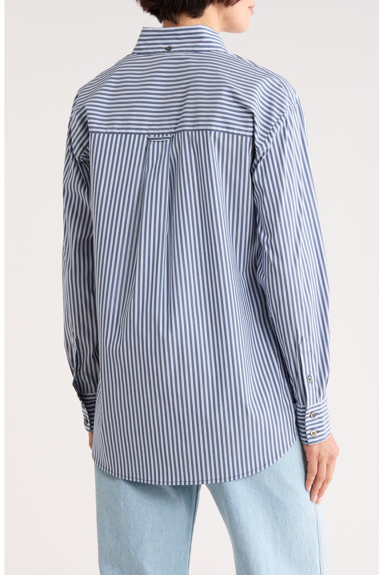 Llyod Cotton Blend Shirt, Alternate, color, BLUE MULTI